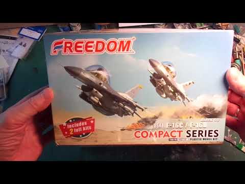 FREEDOM MODELS "COMPACT" F-16's......SO MUCH IN THE BOX !!