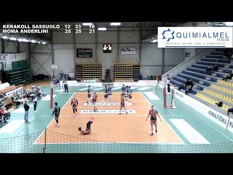KERAKOLL SASSUOLO   VS  MOMA ANDERLINI MO  22-4-2022    SERIE  B MASC