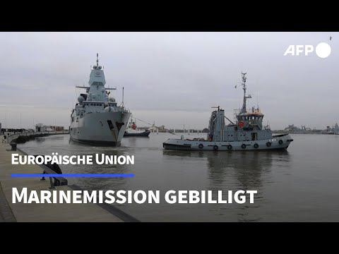 EU: Außenminister billigen Marinemission im Roten Meer | AFP