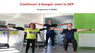 Exercices de souplesse et de renforcement des membres supérieurs | Continuer à bouger avec la SEP