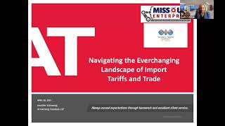Navigating the Everchanging Landscape of Import Tariffs & Trade with MO Enterprise 4-30-25