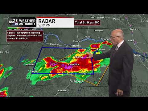 ABC 33/40 News Evening Weather Update - Wednesday, June 8, 2022