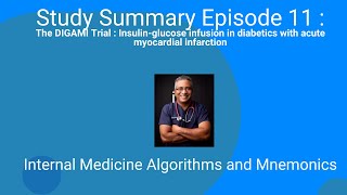 Study Summary 11 : The DIGAMI trial