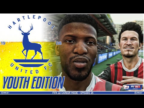 FIFA 22 YOUTH ACADEMY Career Mode EP25 - Youth Edition - Hartlepool United - BEER IS BETTER