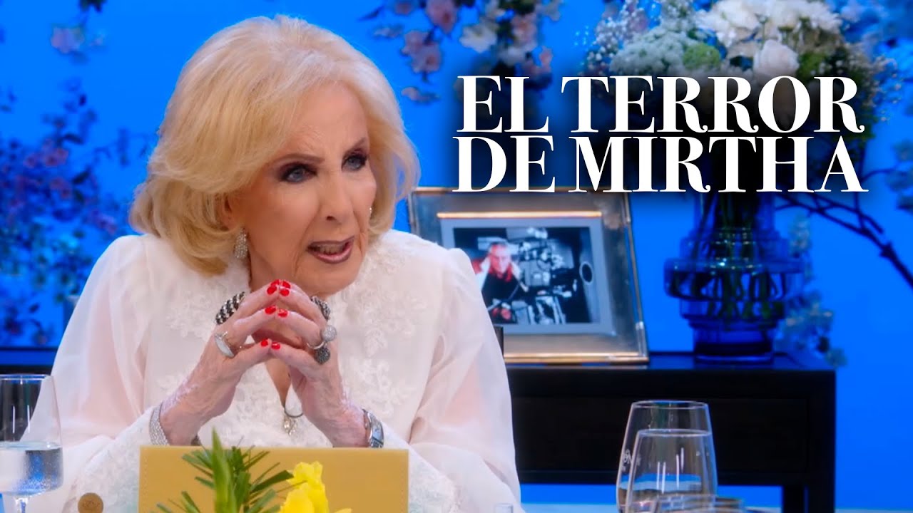 "Tengo miedo...": Mirtha confesó su mayor terror en la #mesaza y sorprendió a todos los presentes