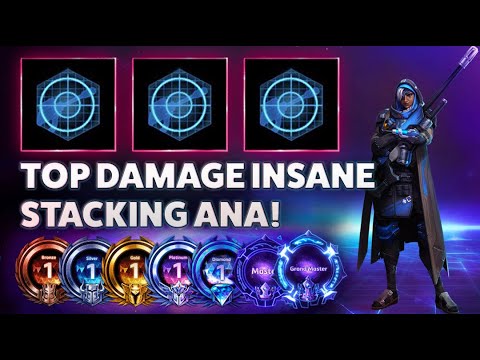 Ana Eye of Horus - TOP DAMAGE INSANE STACKING ANA! - B2GM Season 7(Silver 4)