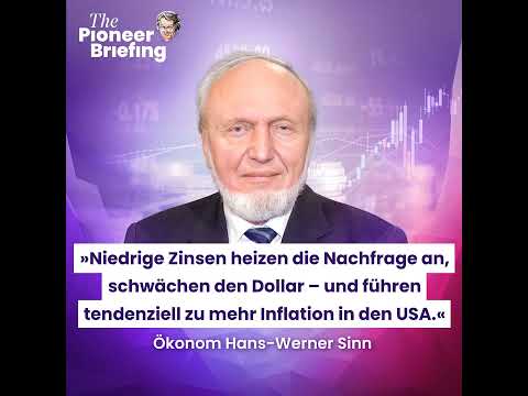 Prof. Hans-Werner Sinn zu Inflation | Grönland und Trump | Wikipedia wird 25