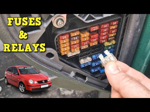 Fuse Box locations - Fuses and Relays - Volkswagen Polo 9N