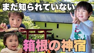 【子連れ箱根旅】1歳＆3歳と行く1泊2日！まだ知られていない神宿が最高すぎた…