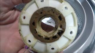 Whirlpool WTW5000DW0 Basket Hub Replacement — Fixed my F7E1 error code