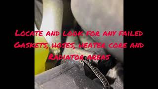 Customer States “My Vehicle Is Overheating” 2004 Volvo XC70 Coolant Leak Locations