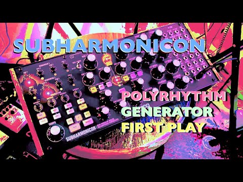 Moog Subharmonicon Arrived in the Mail // Out of the Box Exploration of This Polyrhythm Generator
