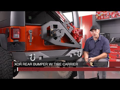 How to Install XOR Rear Bumper with Tire Carrier on Wrangler JK