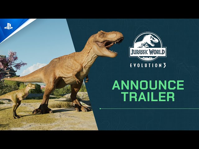 Jurassic World Evolution 3 PS5- أطلبها الأن !