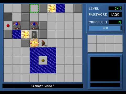 Cloner's Maze Lynx Tips (Chip's Challenge Level Pack 2, #147)