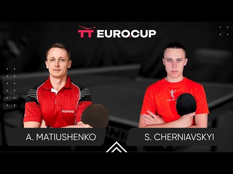 10:45 Andrii Matiushenko - Serhii Cherniavskyi 25.10.2023 TT Euro.Cup Ukraine. Star. TABLE 3