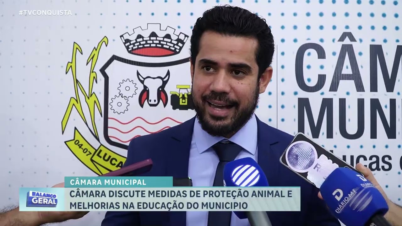 Vereador cobra melhorias na segurança e educação em sessão em Lucas do Rio Verde