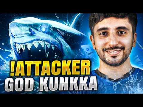 10 minutes of !Attacker Kunkka outplaying his enemies - Best Kunkka in Dota 2