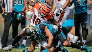 NFL &quot;Punching Players In The Helmet&quot; Moments || HD