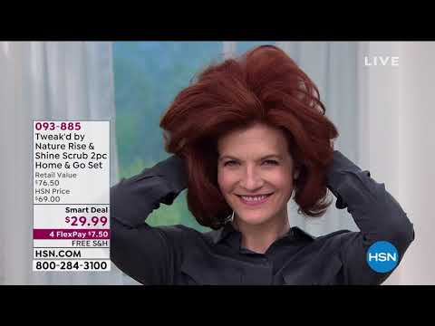 Tweak'd by Nature Rise   Shine Volumizing Scrub 2piece H...