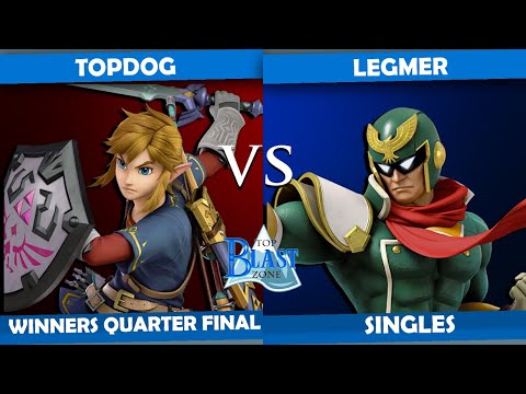 Top Blastzone 34 - Topdog (Link) Vs. Legmer (Captain Falcon) Smash Ultimate - SSBU