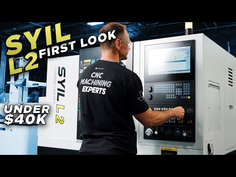 $40K CNC Lathe? First Look at the SYIL L2
