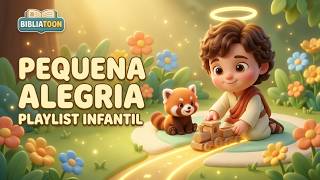 Playlist Gospel Infantil 🎵 Música Cristã Infantil para Pequena Alegria | BIBLIATOON