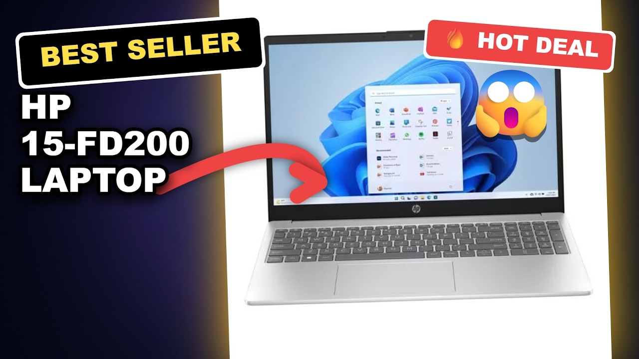 HP 15-FD200 Laptop Tested: Is This 64GB RAM Powerhouse Worth It? review video