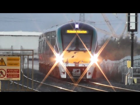 Irish Rail 22000 Class Intercity Train - Clondalkin & Fonthill Station, Dublin