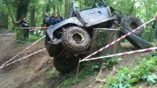 preview picture of video 'crossing the stump;mission 4x4'