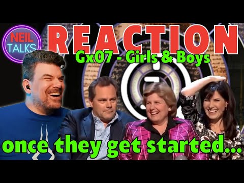 CLASSIC QI REACTION Series G Ep 7 XL - Girls & Boys (Sandi Toksvig, Ronni Ancona & Jack Dee)