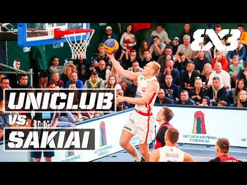 Uniclub vs Sakiai - FINAL (Full Game) | FIBA 3x3 Hoptrans - Stop 2