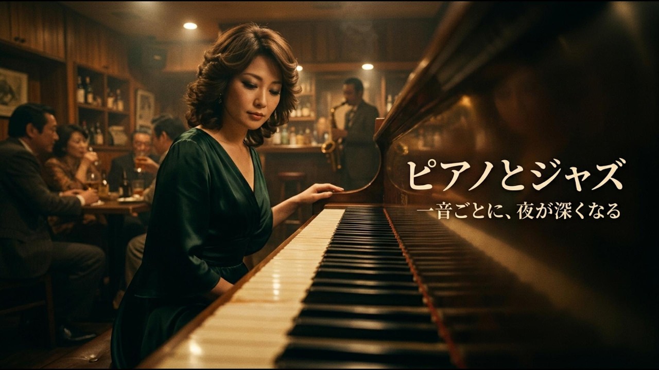 静かな夜にほどける記憶｜昭和ジャズクラシックバー