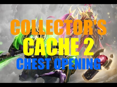 DOTA 2 TI10 - COLLECTOR'S CACHE 2 CHEST OPENING