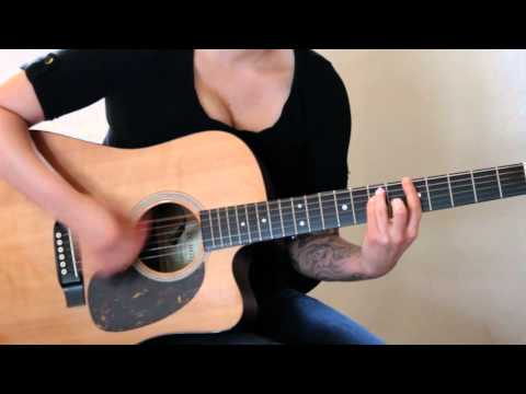 How to play One Thing by One Direction on guitar (Acoustic version)- Jen Trani