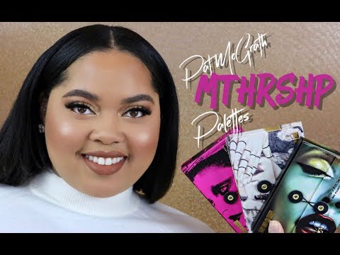 NEW Pat McGrath Mthrshp Compact Palettes Review + Swatches +Sublime Bronze Ambition Palette Tutorial Video