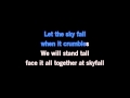 Adele - Skyfall ( Karaoke Version )