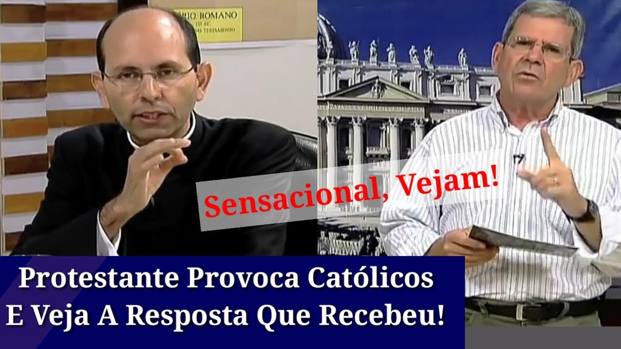 Protestante Provoca Católicos,Vejam a Resposta Que Recebeu.