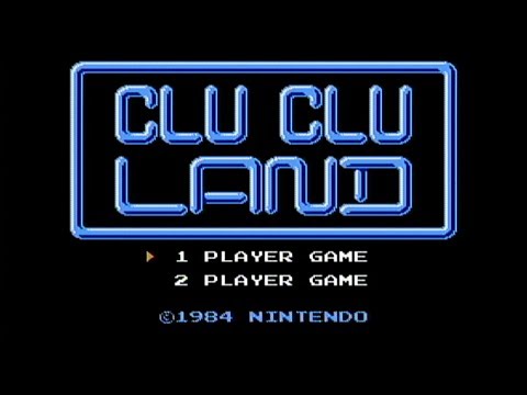 Clu Clu Land - NES Gameplay