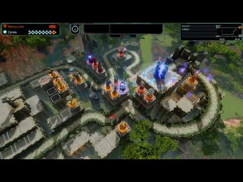 DG2: Defense Grid 2 Normal Difficulty Level 7 Split Decision Gold Medal