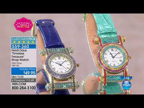 HSN | Heidi Daus Fashion Jewelry 11.15.2017 - 10 PM