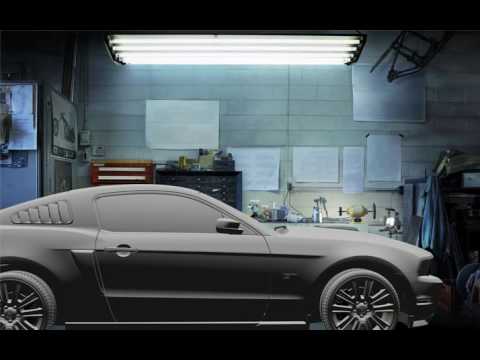 CG Mustang Garage - case study