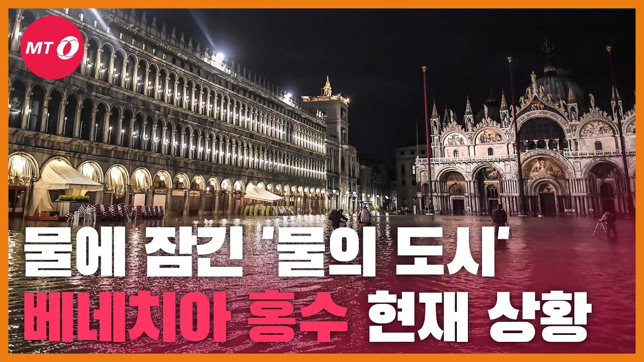 [현장+]'53년 만의' 최악 홍수... 이탈리아 베네치아 현재 상황