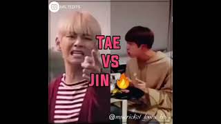 Angry bts - jin Vs Taehyung 🤣- funny tamil what