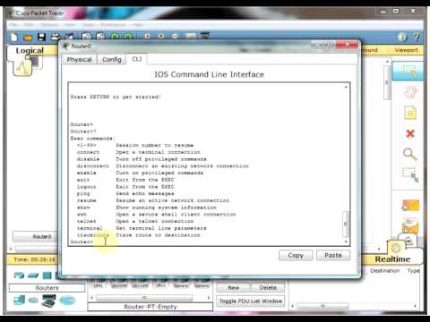 CCNA R & S ROUTER BASIC FUNCTIONALITY – PART 1