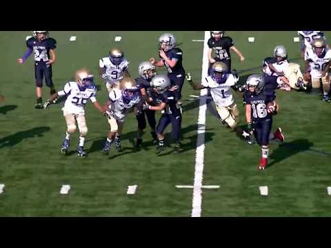 3rd Grade McEachern Indians vs North Paulding Wolfpack (Navy) 9-16-17