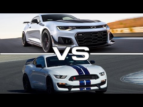 2018 Chevrolet Camaro ZL1 vs 2017 Ford Mustang Shelby GT350R