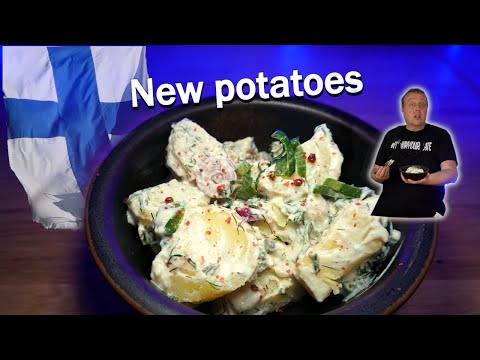 Finnish Potato Salad | Perunasalaatti