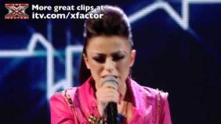 Cher Lloyd sings Empire State of Mind - The X Factor Live show 5 - itv.com/xfactor