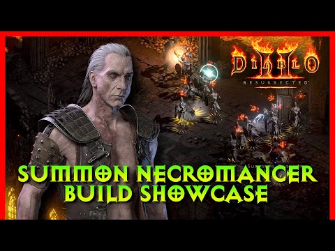 Diablo 2 Resurrected - Summon Necro Build Showcase, Guide